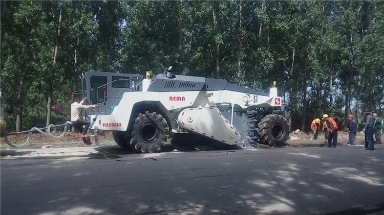 RZ2500，舞陽施工